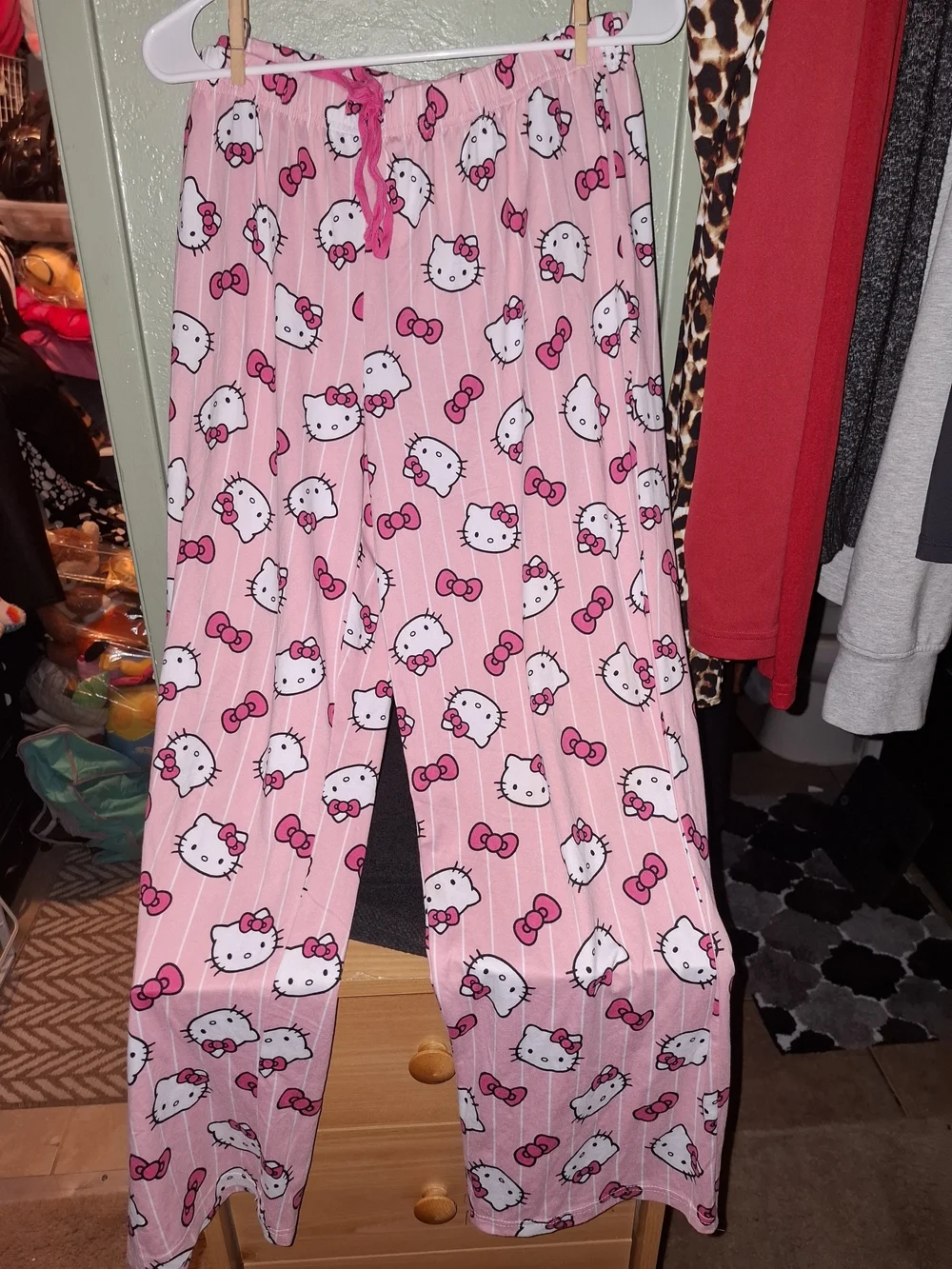Hello Kitty Pink Girls' Pajama Set
